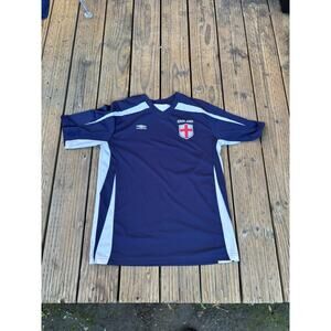 Umbro 2008 England Soccer Jersey Size Medium Blue